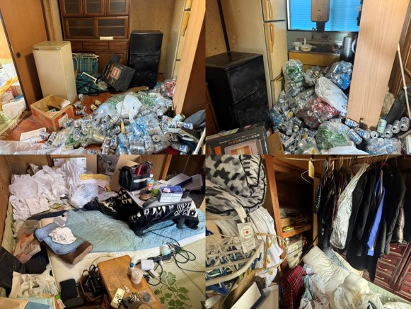 日進市N様のゴミ屋敷の片付けと家財まるごと処分画像